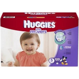 Huggies Little Movers Diaper Sz 5 140-150ct nq